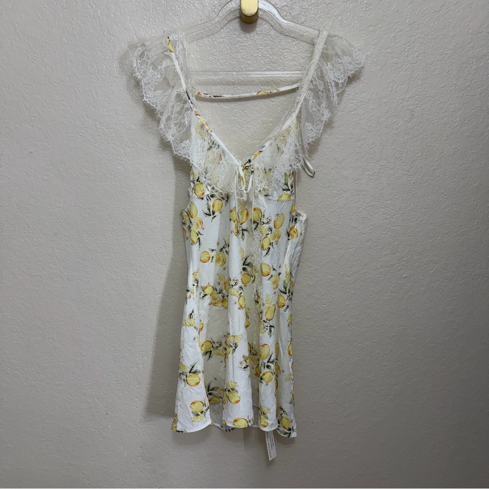 New for love and lemons Audrey Mini Slip Dress size S - Picture 5 of 13